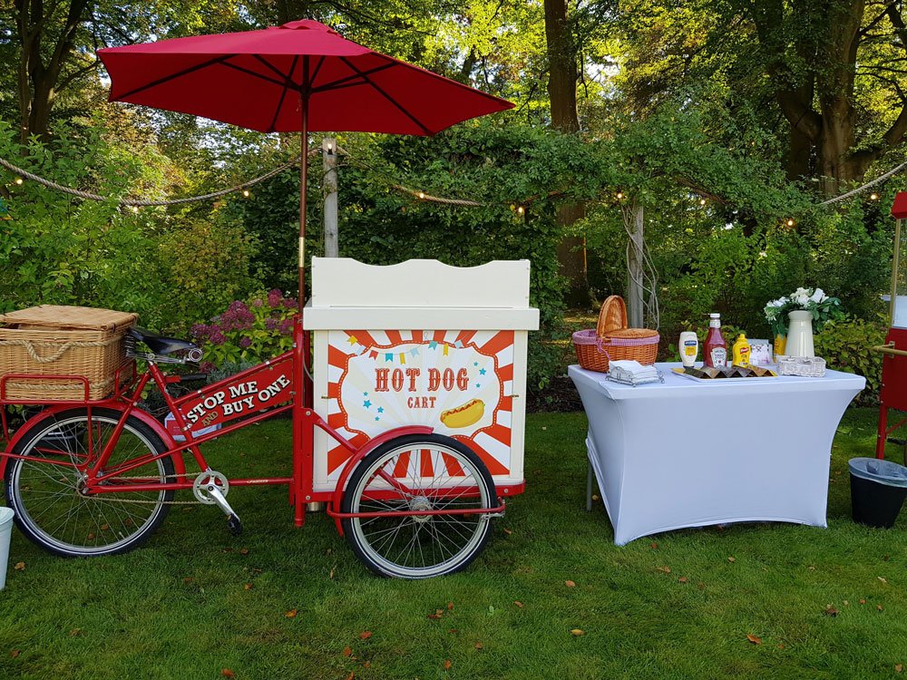Hot Dog Tricycle Hire Dorset Hampshire
