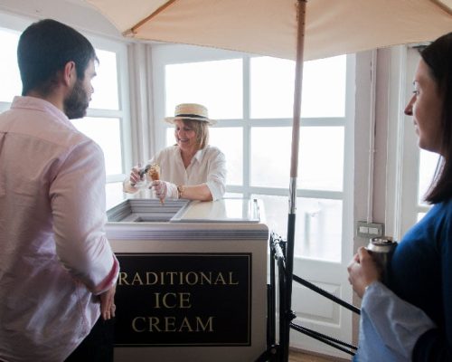 ice cream tricycle hire wedding events dorset hampshire